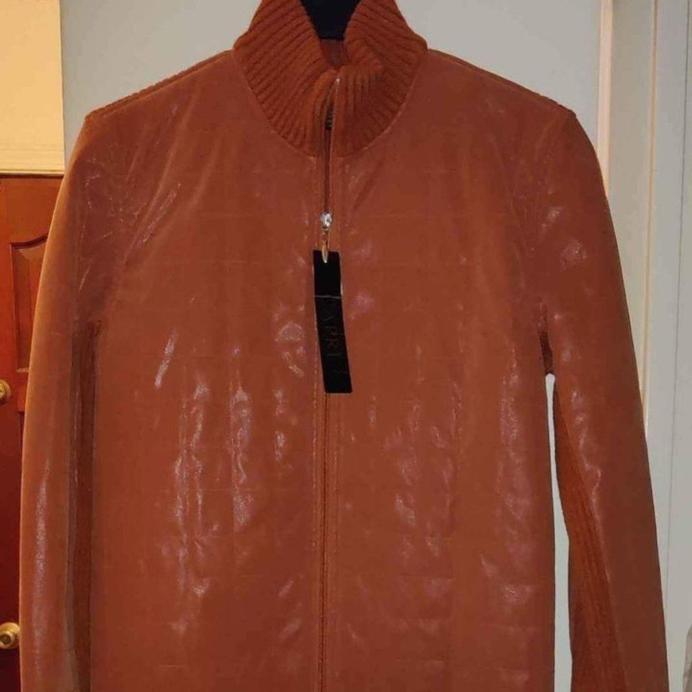 Sweater Jacket/Rustic Orange